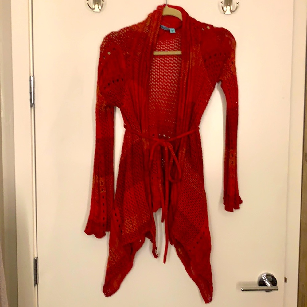 New without tags Goddis boho cardigan S/M